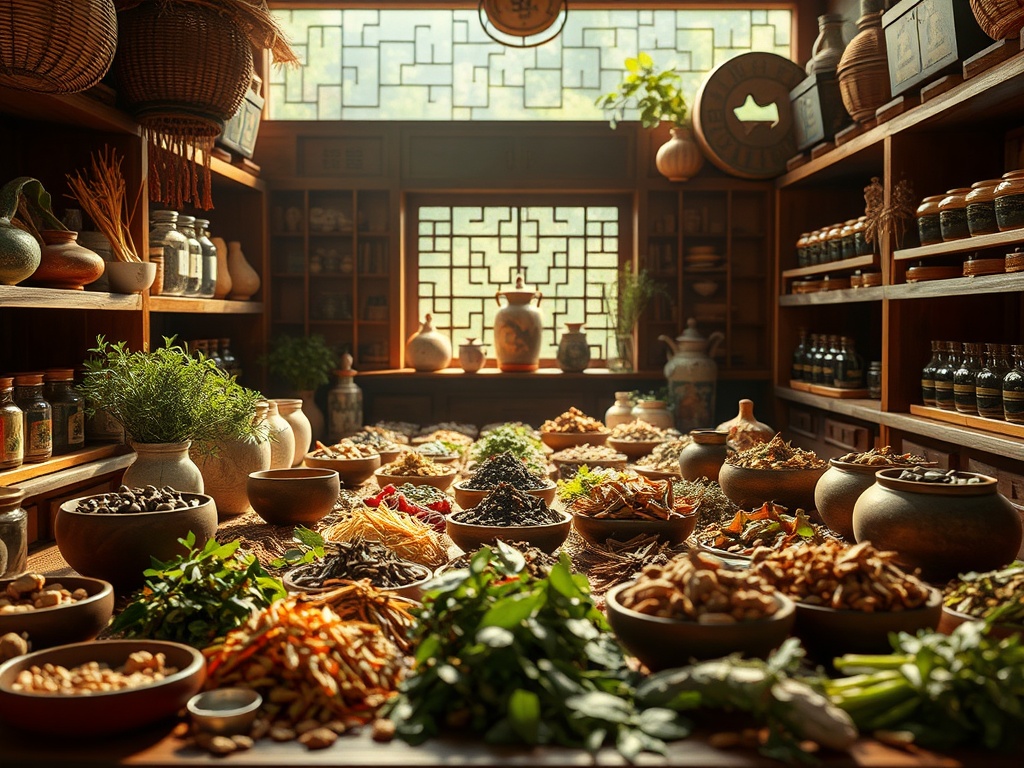 다채로운 약초들의 모습