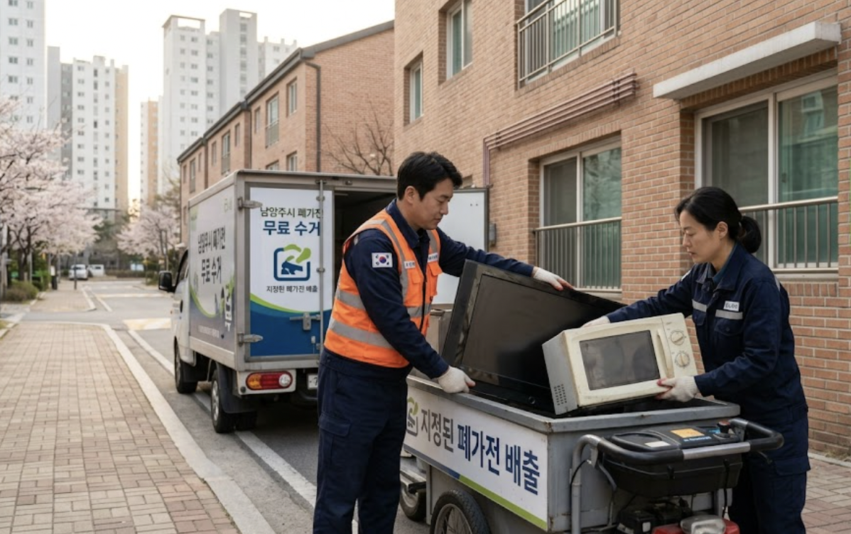 남양주시 폐가전 무료 방문수거 신청