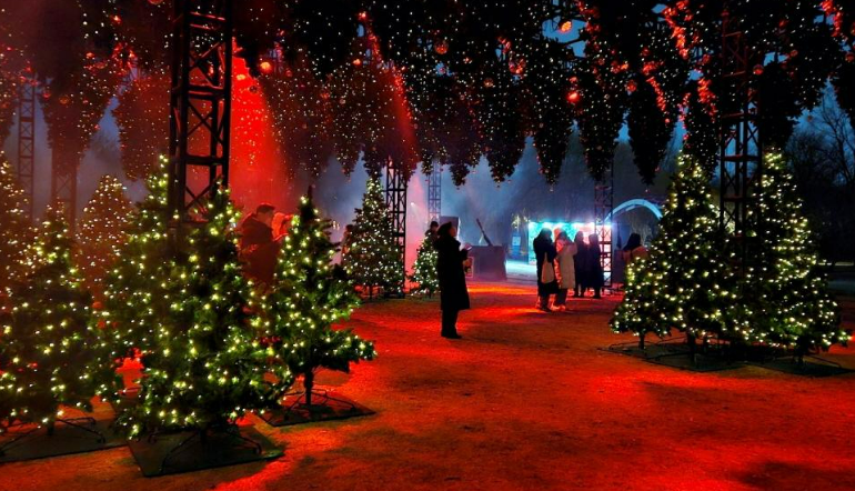 윈터라이트 전시장 사진