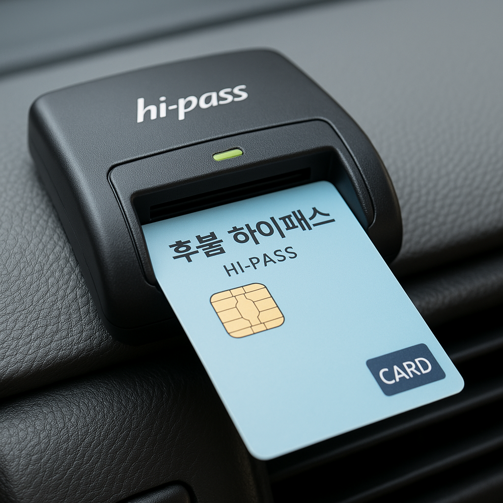 후불 하이패스 등록 결제 신청방법