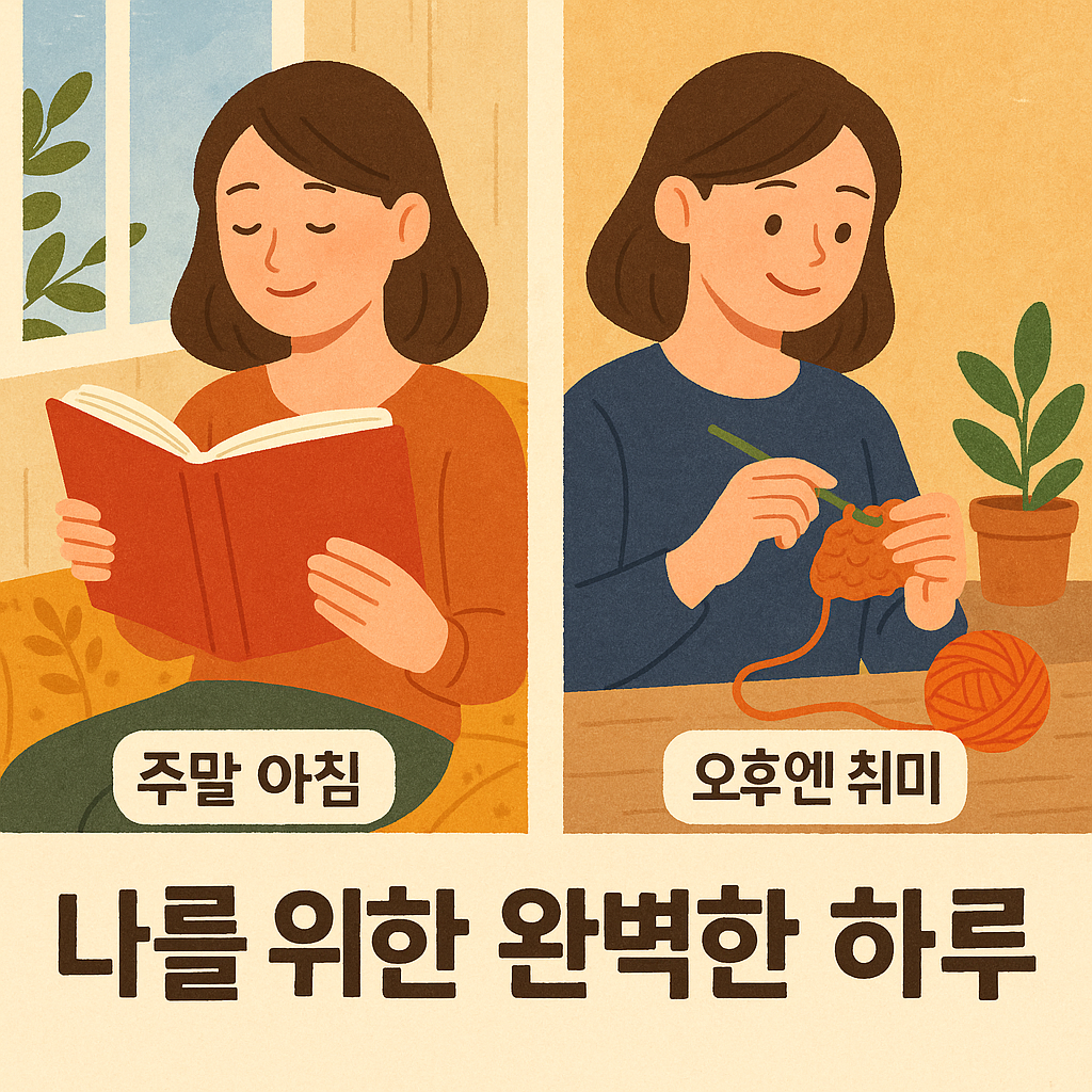 독서와 함께하는 주말 취미