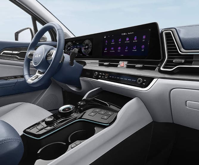 스포티지 하이브리드 실내