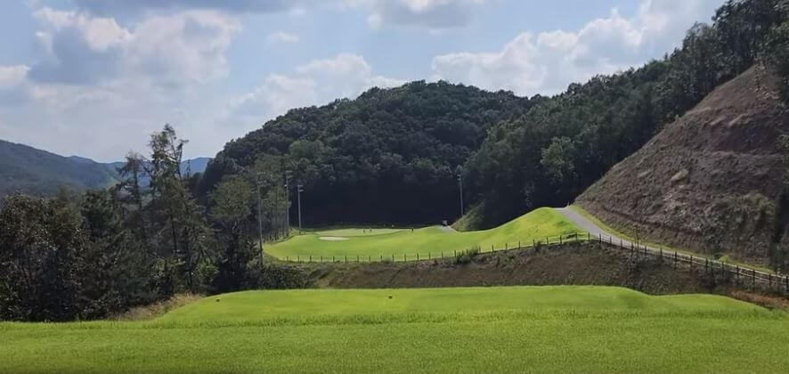 모나크CC 마운틴코스 4번홀 사진