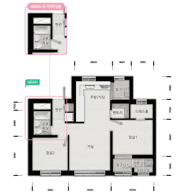 수원당수 행복주택 평면도