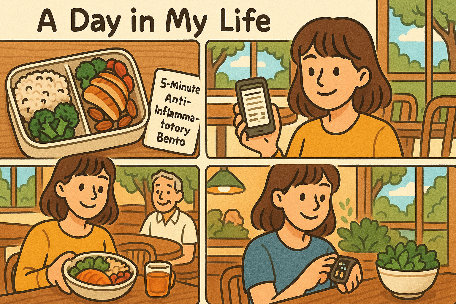 &quot;직장인 간편 항염 식단&quot;에 대한 이미지입니다.