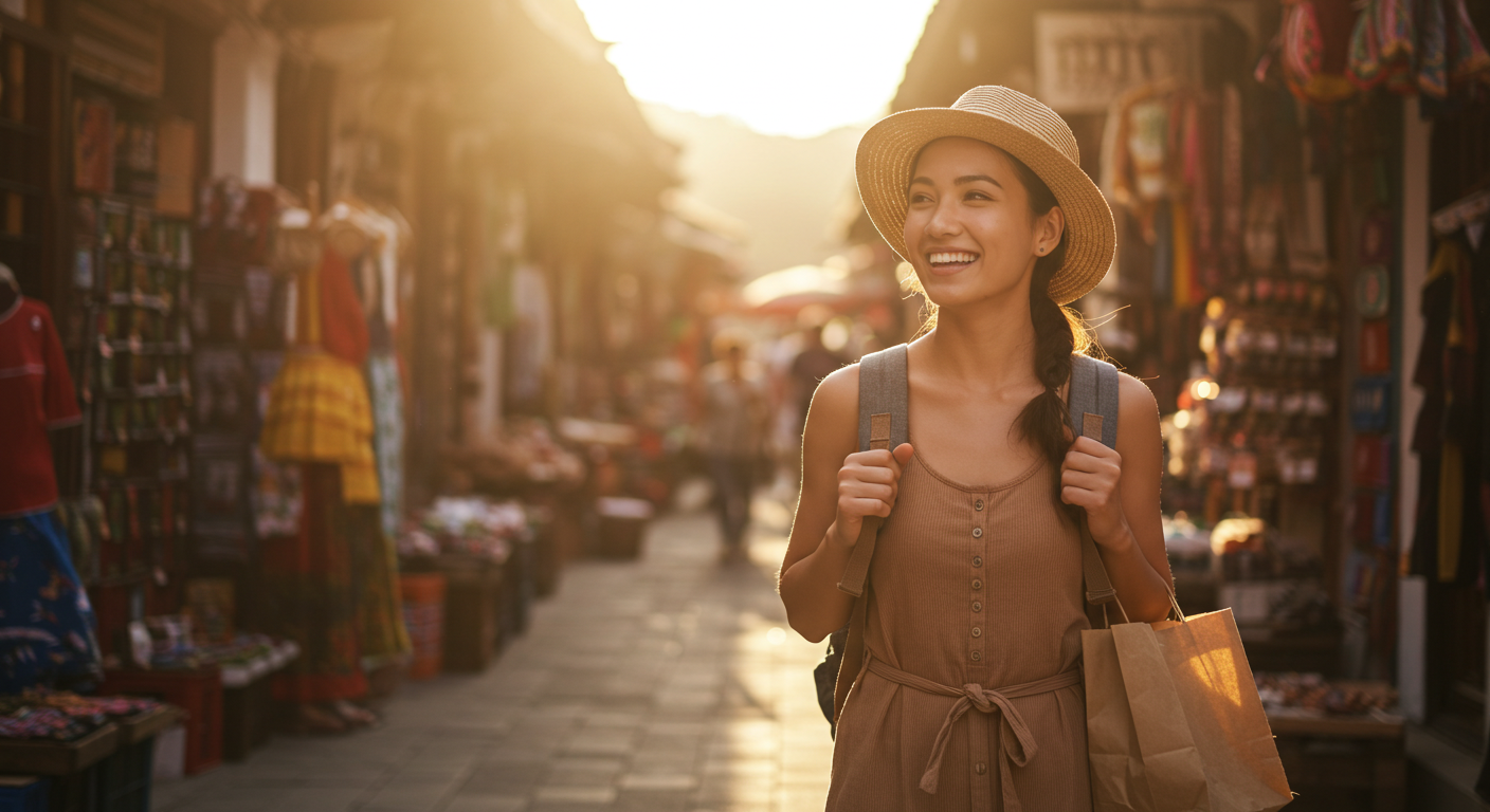 여행하는 여자친구