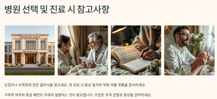 하지불안증후군(RLS) 증상, 원인, 치료법, 생활관리법