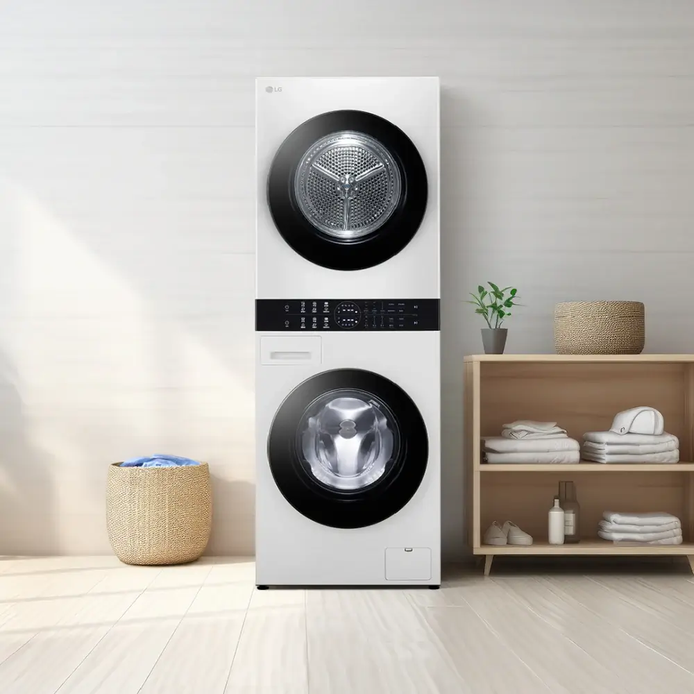 새탁기와 건조기 사진