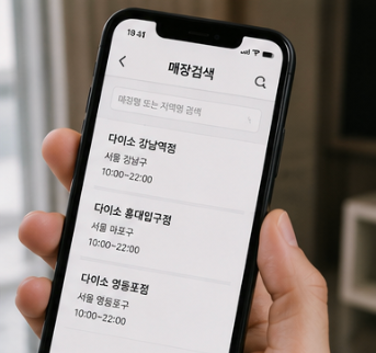 매장 검색