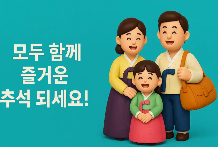 아이들-추석-인사말