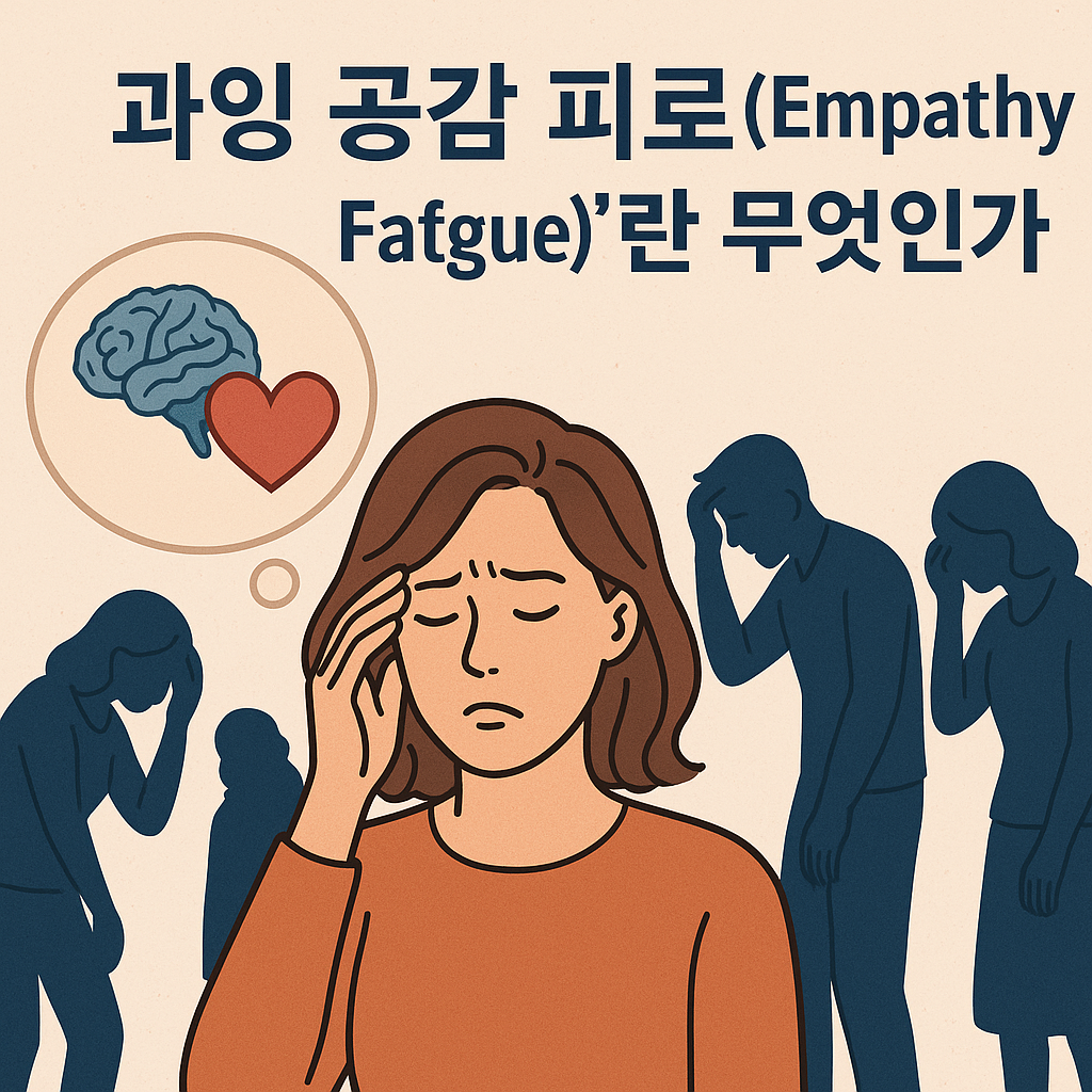 과잉 공감 피로와 감정 피로 회복