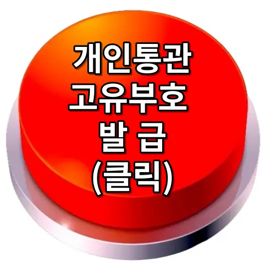 개인통관고유부호 발급, 개인통관 고유부호