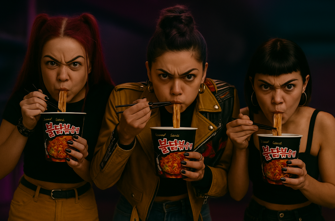 케이팝데몬헌터스 불닭볶음면