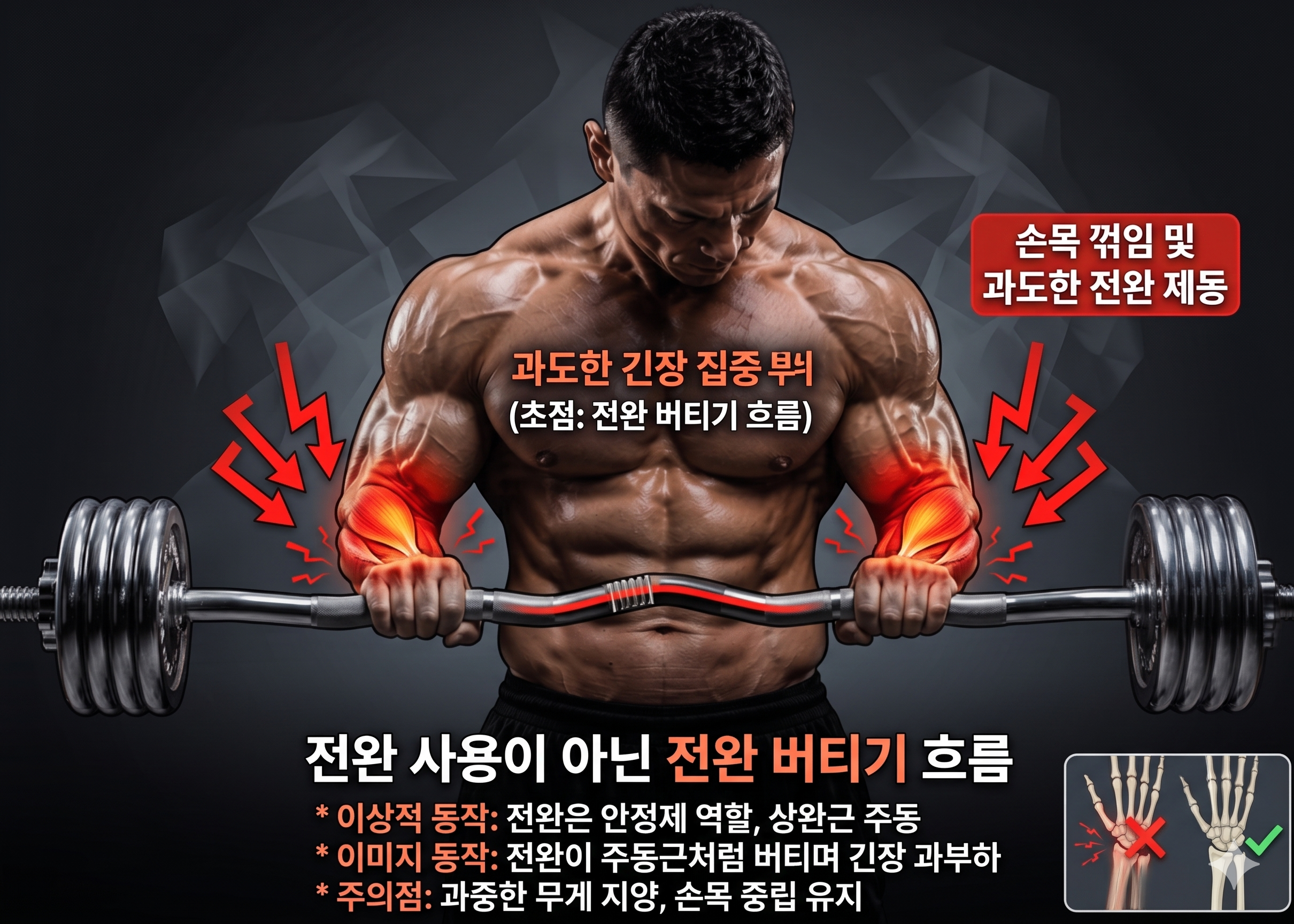 전완만 타는 패턴이 굳어지는 과정