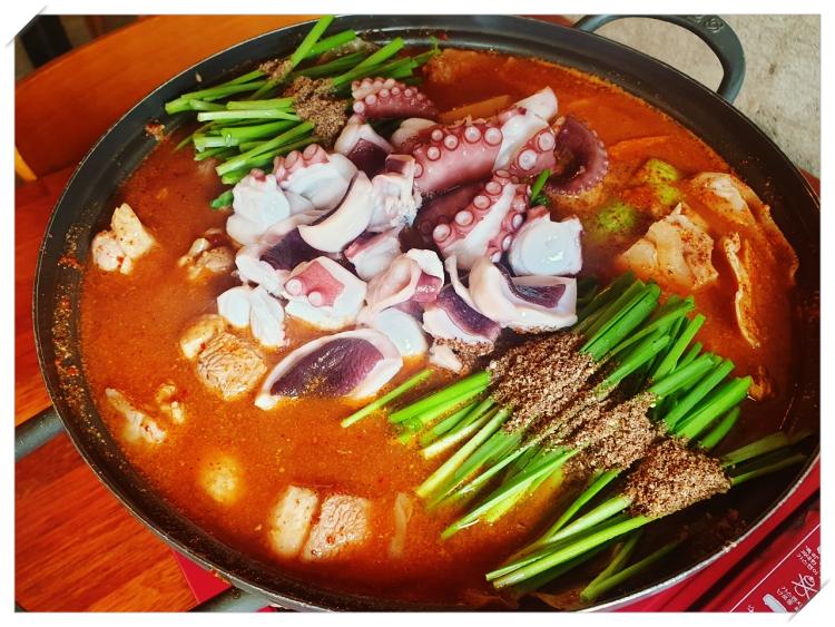 방어김치찌개