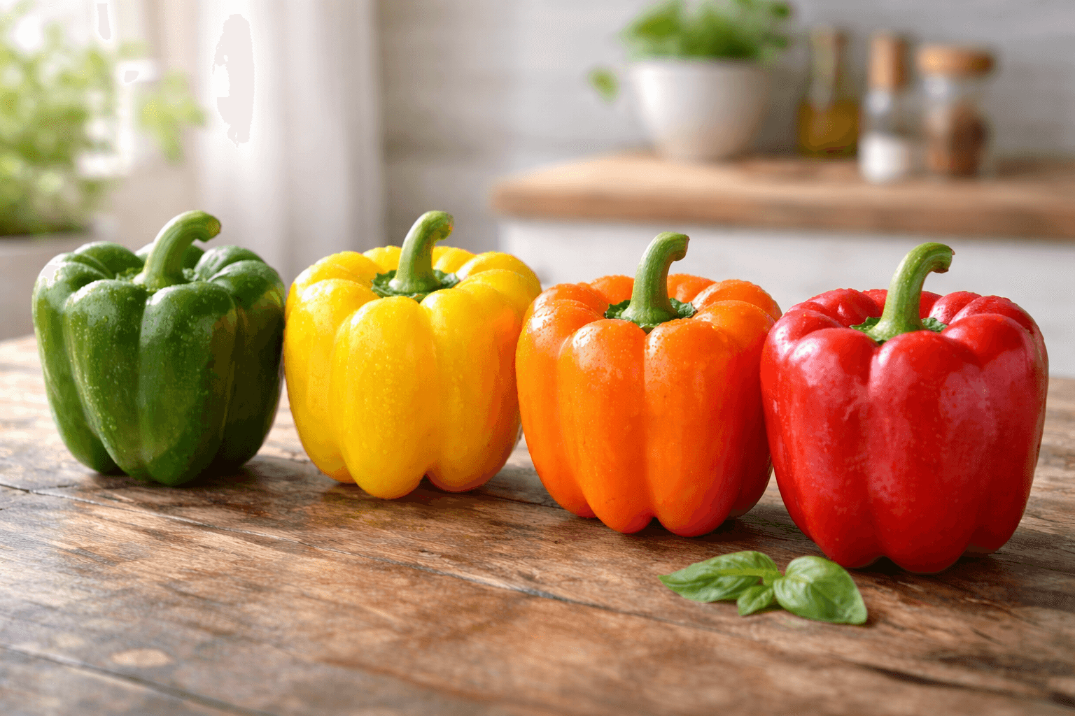 파프리카 색깔별 차이점 (종류, 영양성분, 효능)