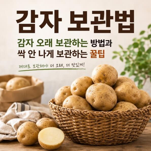 감자보관법