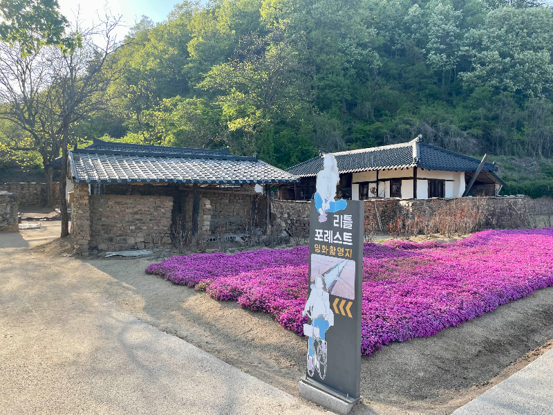 리틀 포레스트 영화촬영지 안내도