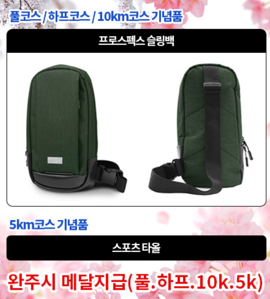 경주 벚꽃 마라톤 대회 