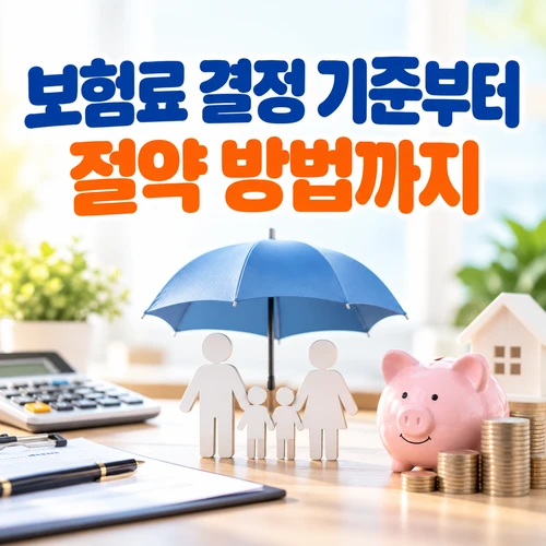보험료 결정 기준부터 절약 방법까지