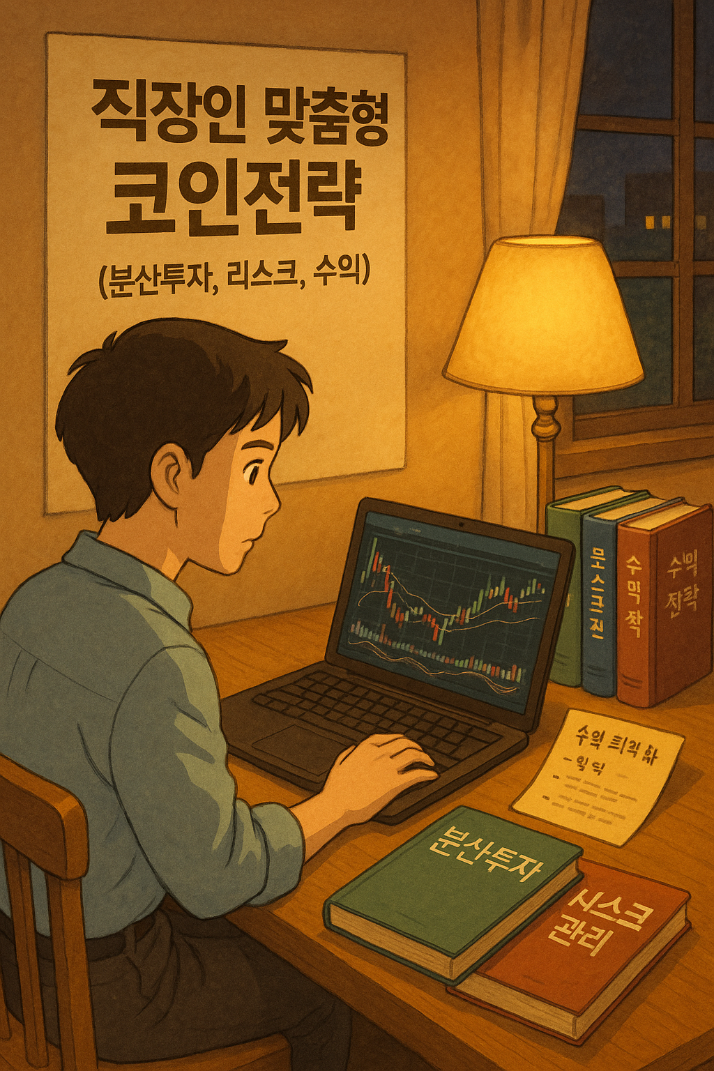 직장인 맞춤형 코인전략 (분산투자, 리스크, 수익) 사진