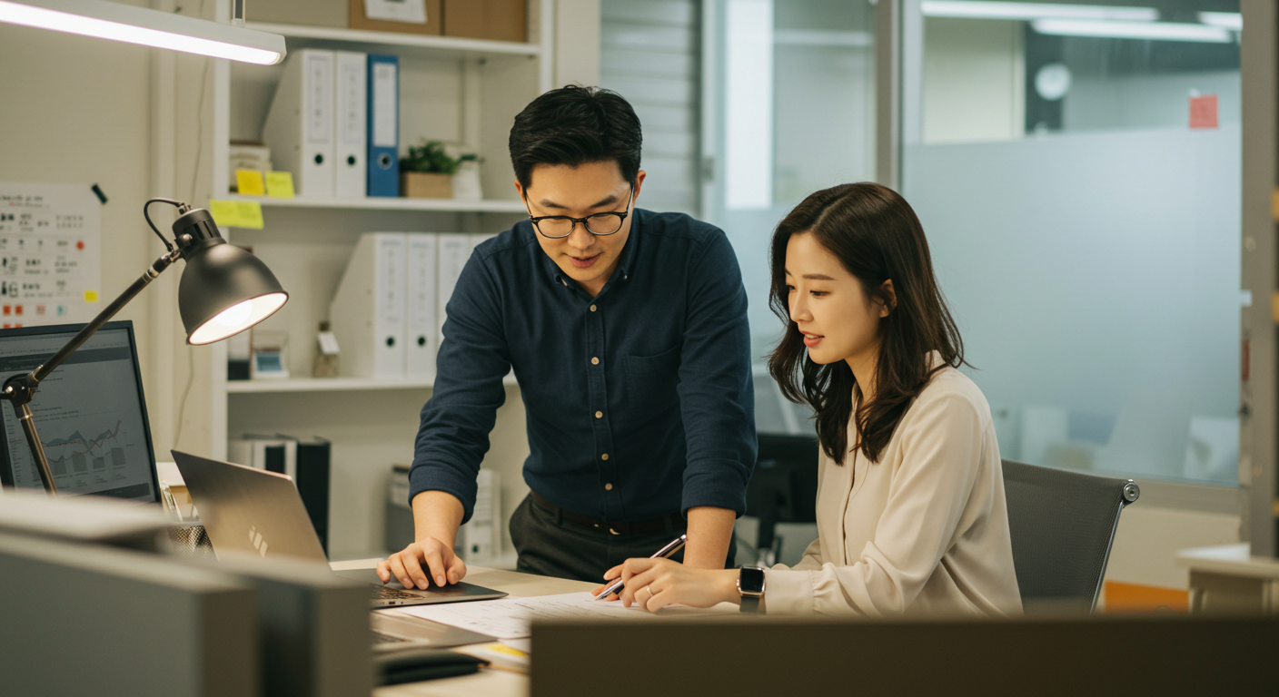 DIY 1인 사무실 인테리어