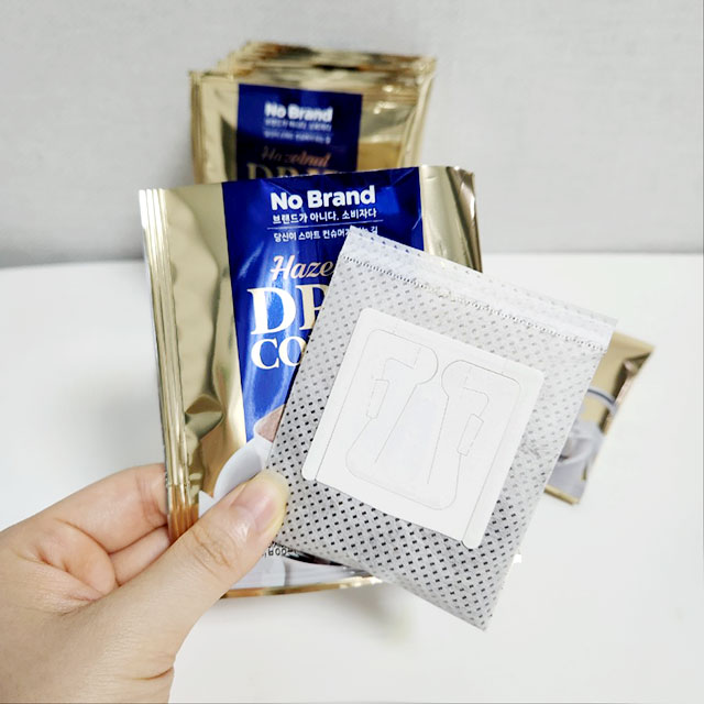 노브랜드 헤이즐넛 일회용 포장