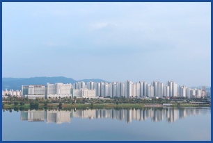 한강 뷰 아파트 단지