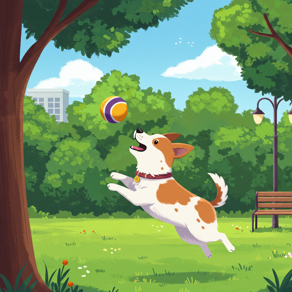 집 앞 공원에서 실컷 놀기