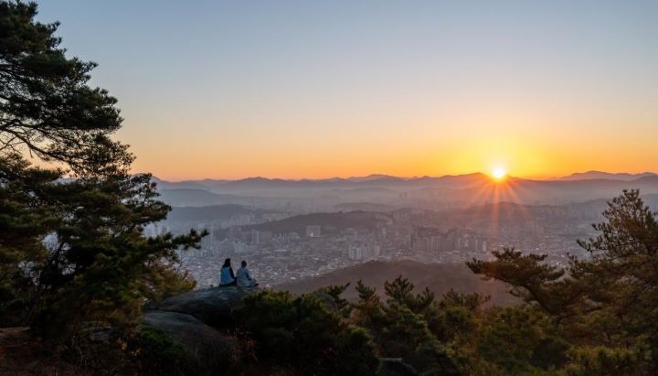 화계사 템플스테이 자연 전경