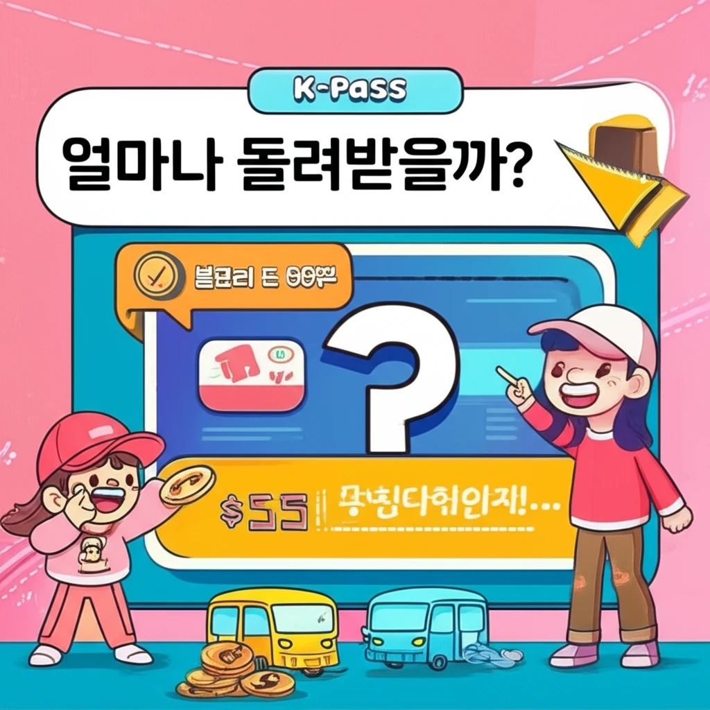 K-패스 대중교통 이용 횟수별 환급 ..