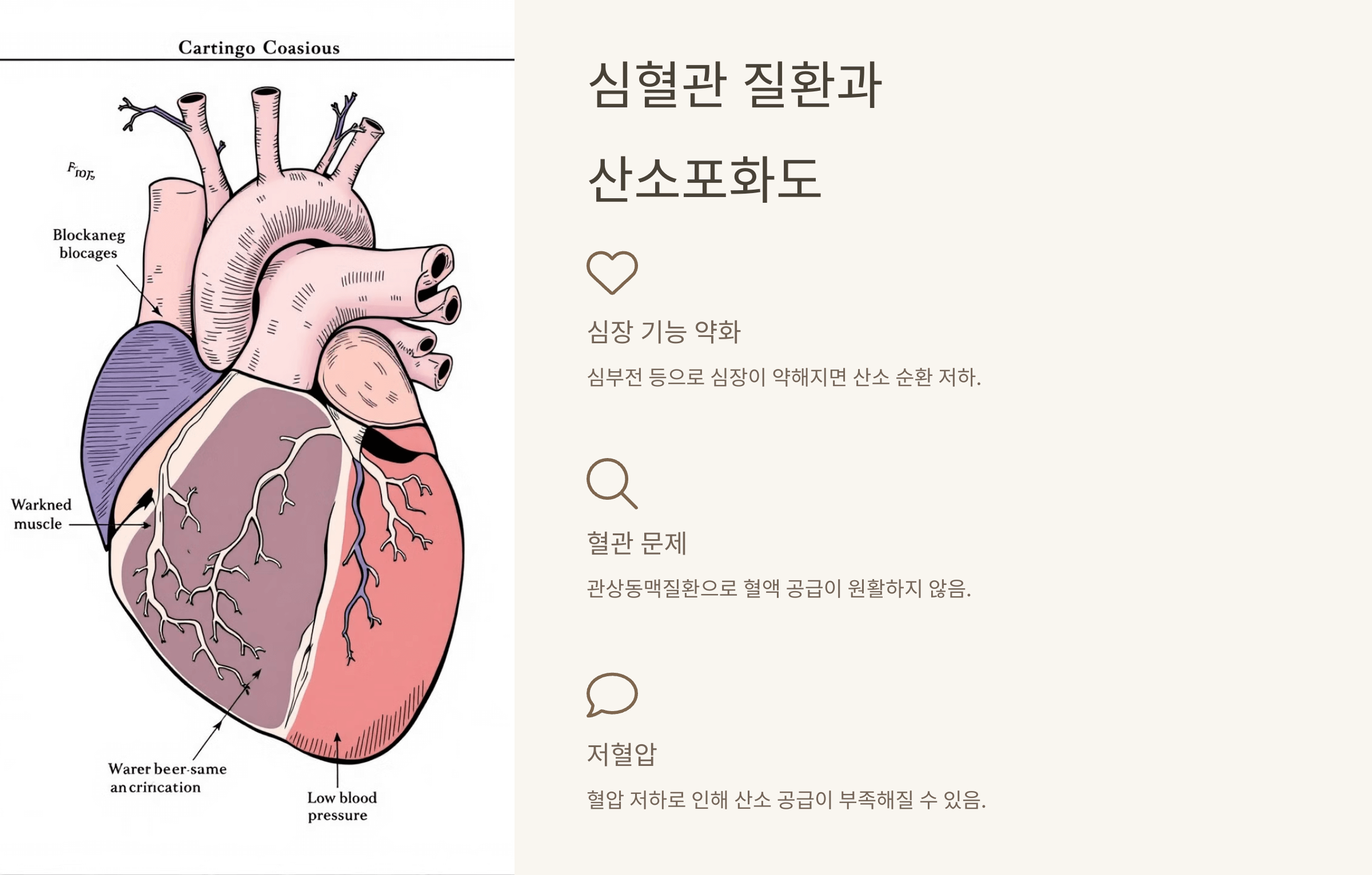 산소포화도와 관련된 사진입니다.