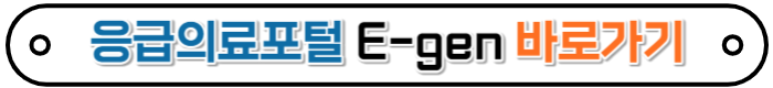응급의료포털 바로가기