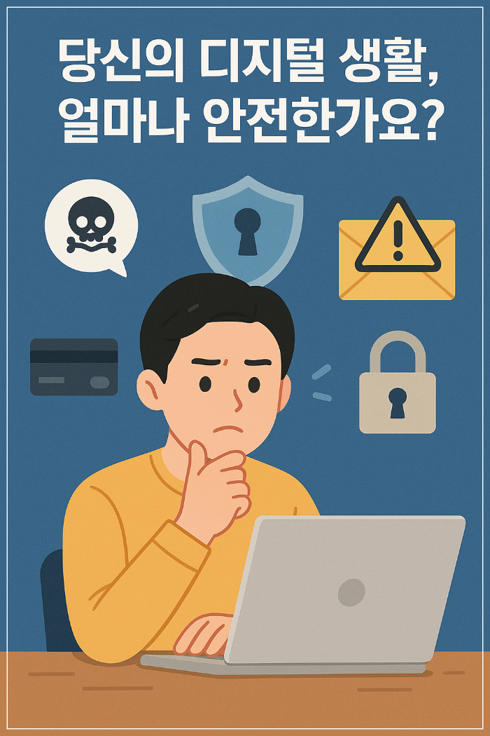 당신의 디지털 생활, 얼마나 안전한가요?