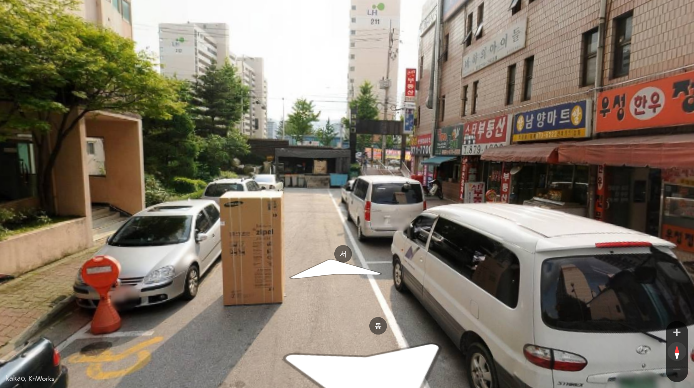 장암주공2 주변 거리 풍경