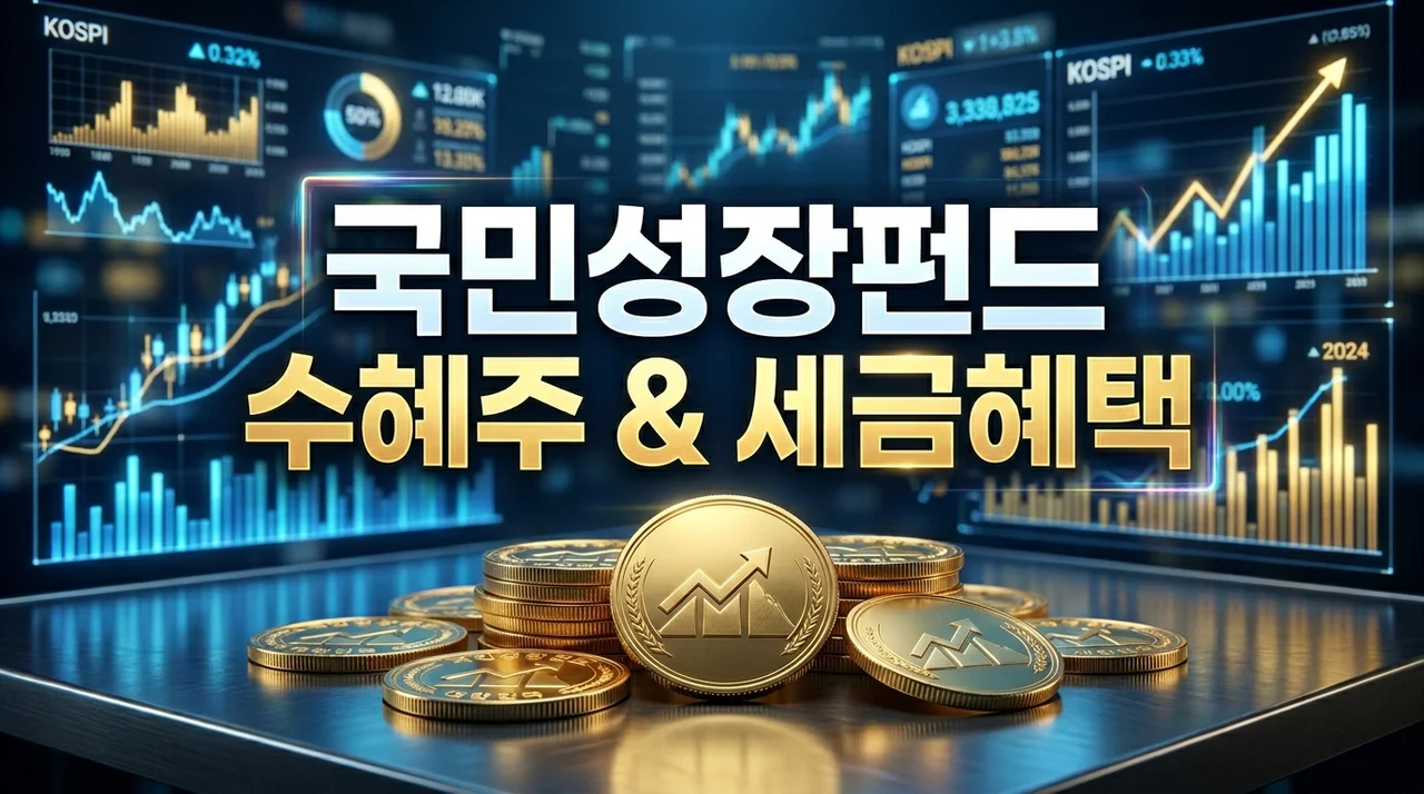국민성장펀드 5월 출시! 관련주 수혜 종목 및 세금 혜택 완벽 정리
