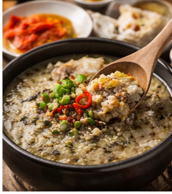 홍성 추어어죽, 소머리수육 광천원조어죽