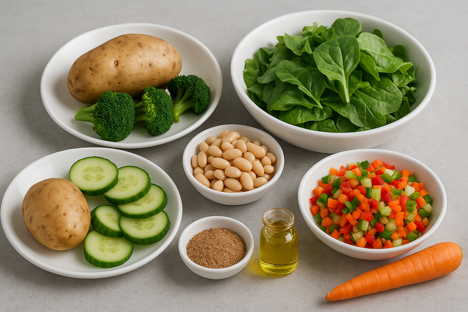 암환자를 위한 저지방 자연치유 식단