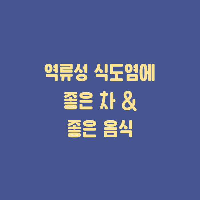 역류성-식도염-증상에-좋은-차-글씨