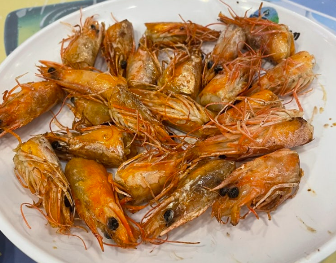 새우머리구이