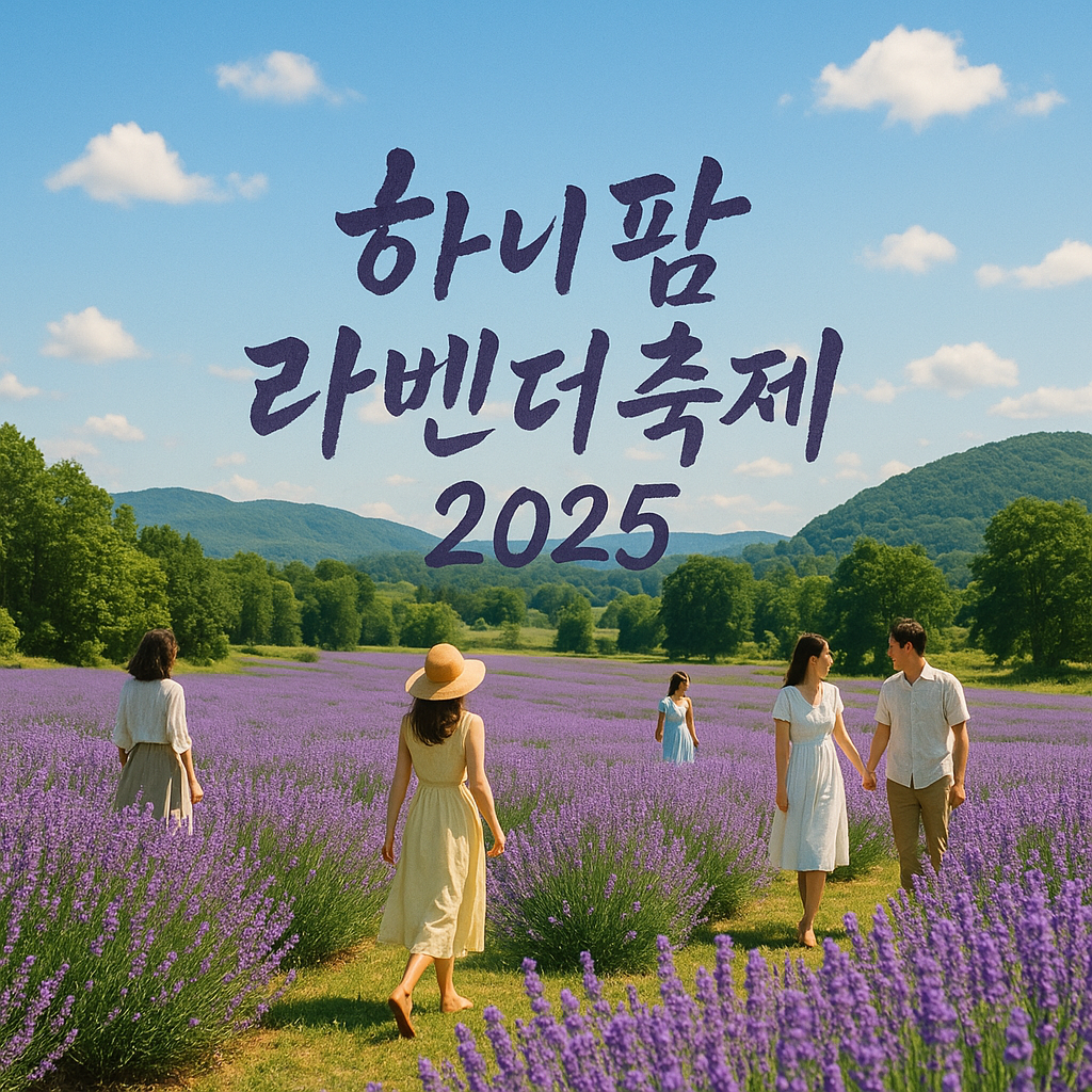 하늬팜 라벤더축제 2025 하늬농원 라벤더 명소✨ 입장료·운영시간·포토존 총정리!