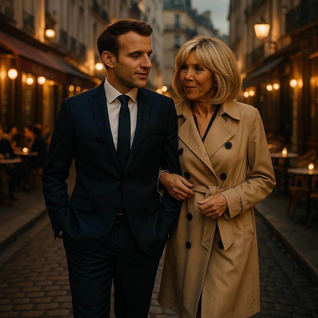 마크롱 프랑스 대통령 부부