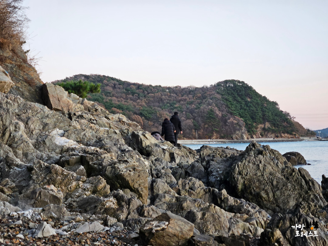 안산 구봉도 낙조 전망대 바닷길