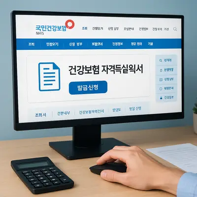 건강보험자격득실확인서 온라인 발급부터 PDF 비밀번호 해제까지 완벽 가이드