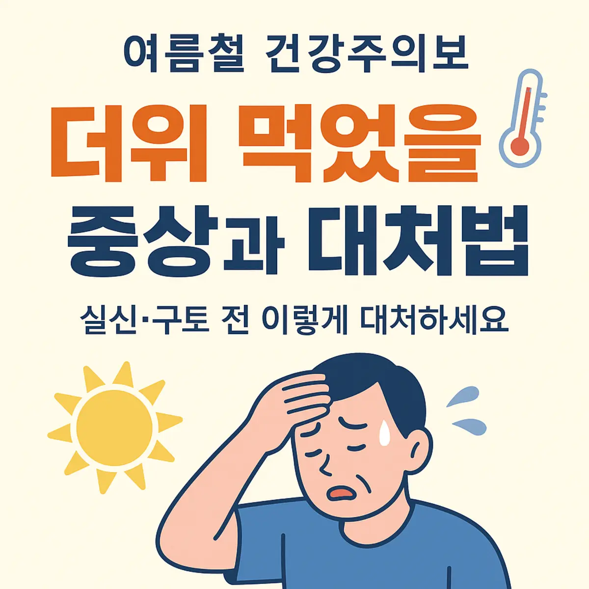 더위 먹었을 때