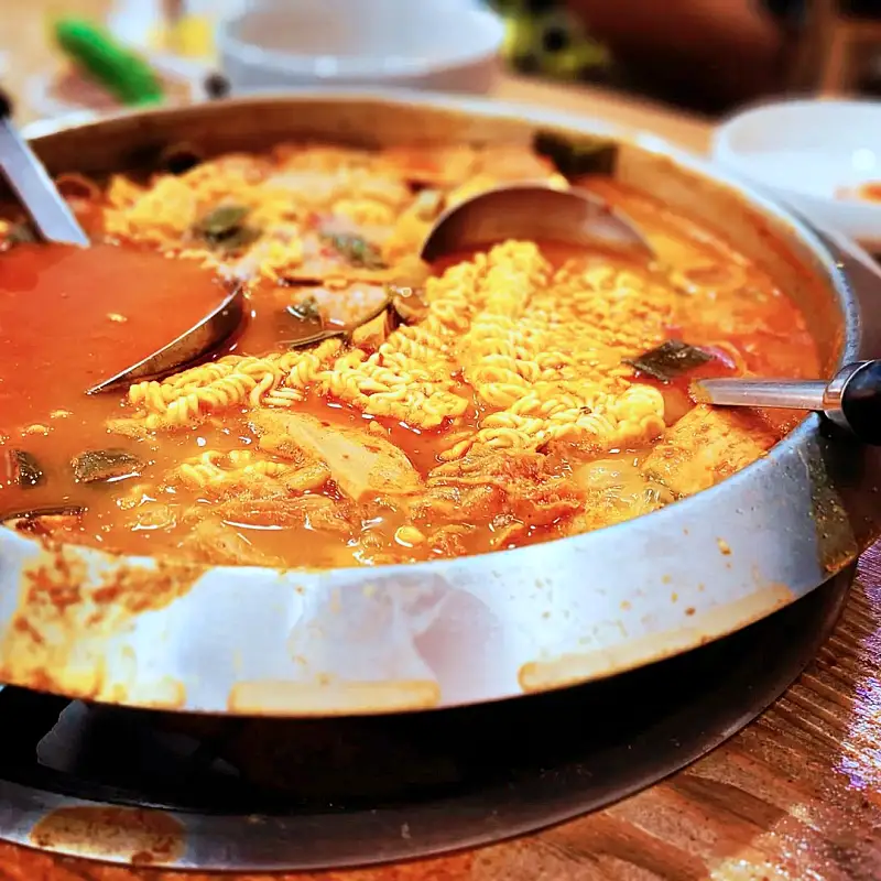대박의 기술 직접 만든 수제햄, 수제 소세지 부대찌개 청주 오창 맛집 추천