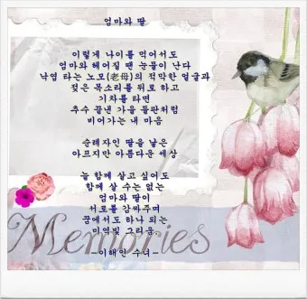 어머니 사랑 관련 시 모음 10선_13