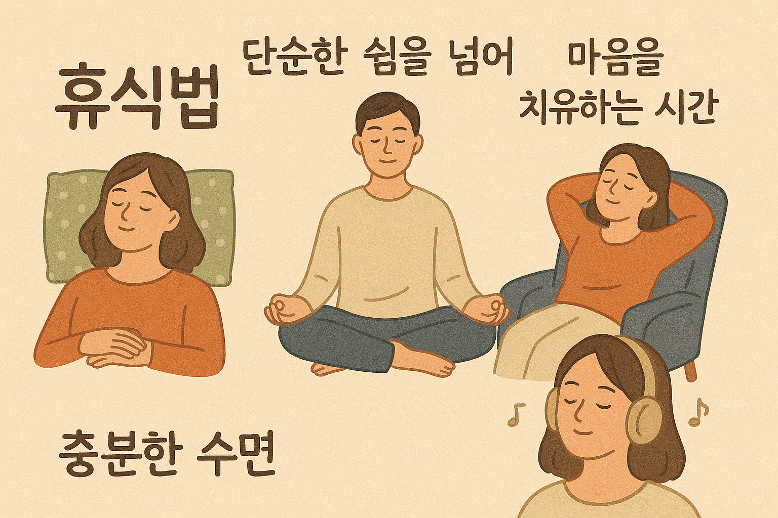 마음을 치유하는 휴식의 시간
