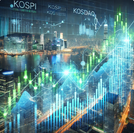 코스피, 코스닥이 떠오르는 이미지