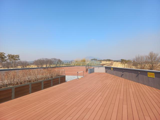 익산 백제왕궁박물관 / 옥상정원